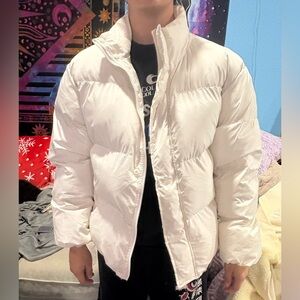 Fabletics Cream Puffer Jacket